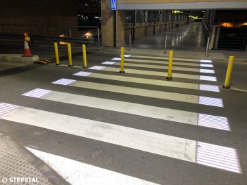 Paso de Peatones Inteligente Aeropuerto de Sevilla